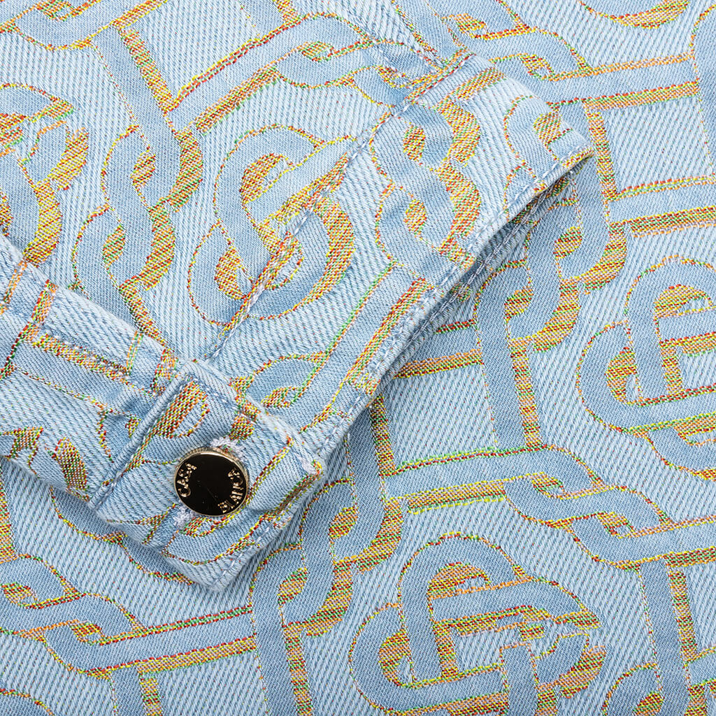 Monogram Denim Jacket - Multi
