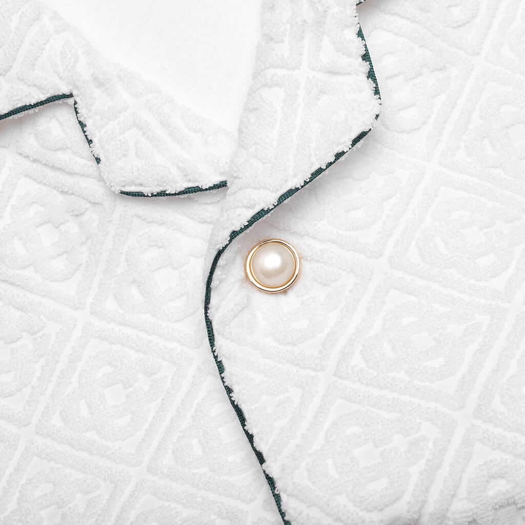 Open Collar Shirt - Off White