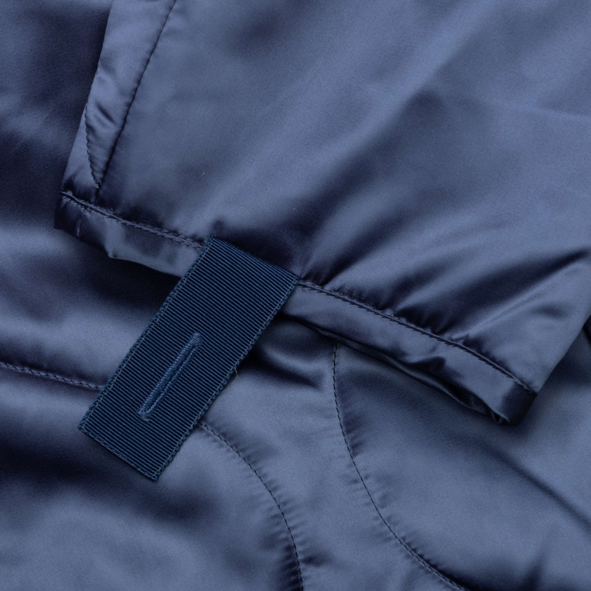 Oversized Quilted Jacket - Indigo