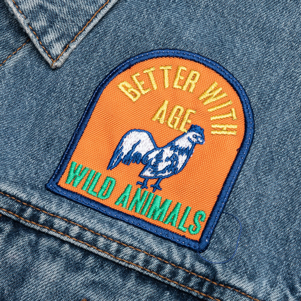 Portrait Denim Jacket - Multi