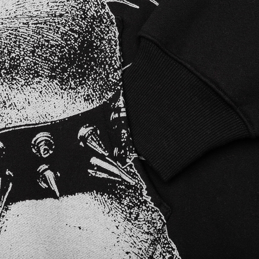 Punk Duck Hoodie - Black