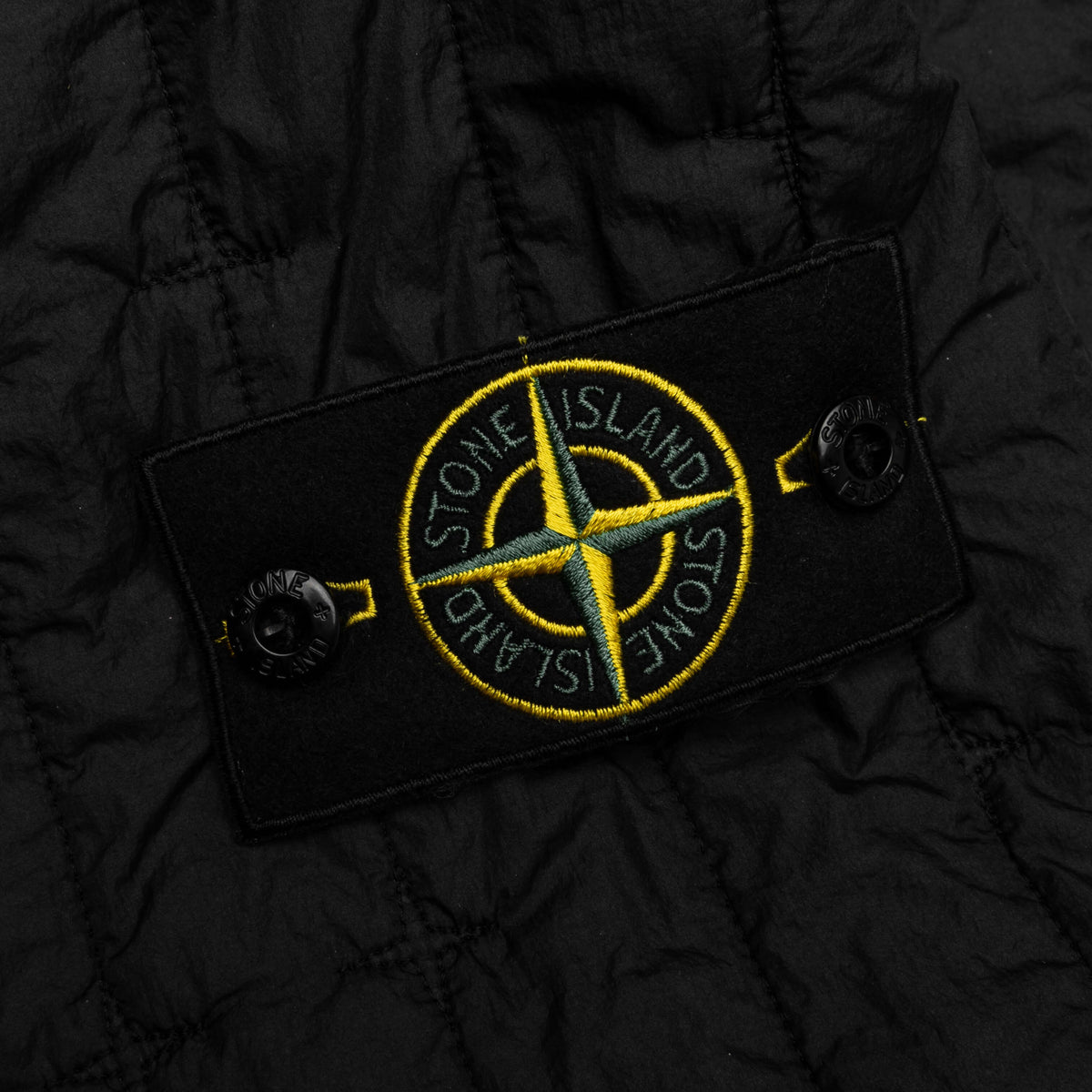 Quilted Nylon Stella Jacket - Black