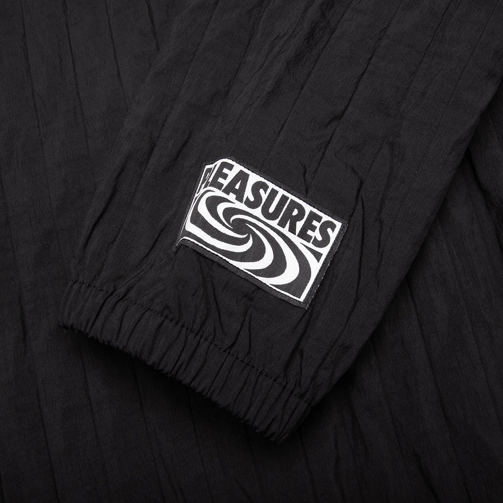 Rescue Pleated Track Jacket - Black