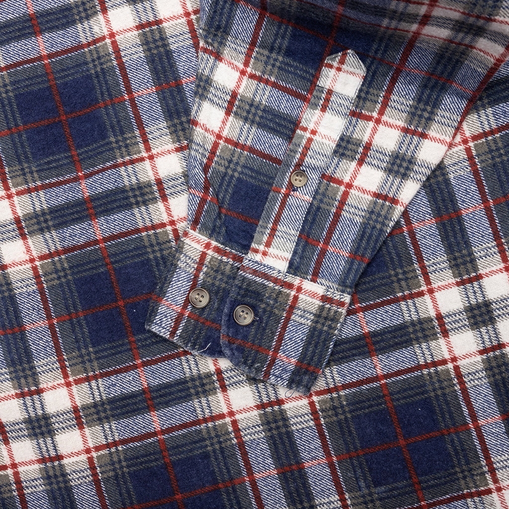 Ribbon Flannel Shirt - Assorted