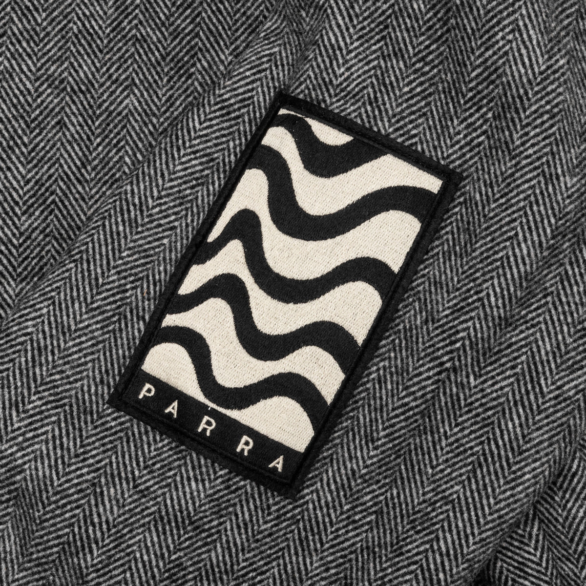 Rounded Par Varsity Jacket - Dark Grey