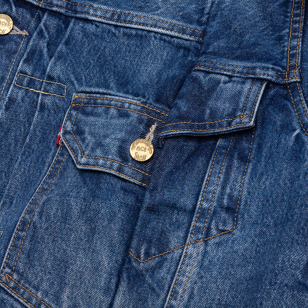 Sacai x Levi's Denim Jacket - Blue