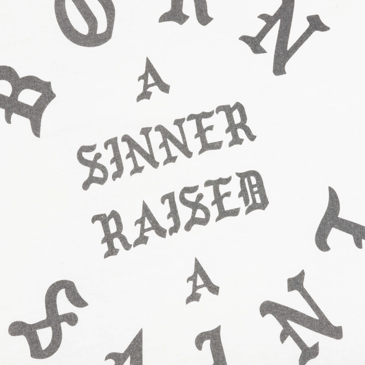 Saint Michael x Born x Raised Clown L/S Tee - White