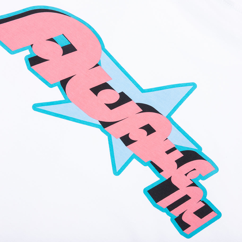 Star A S/S Tee - White