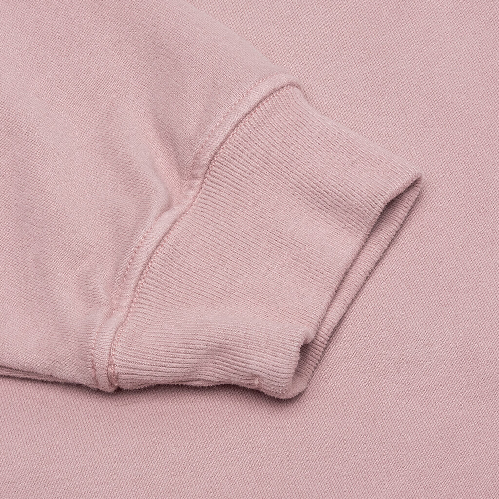 Brushed Crewneck Sweatshirt - Red Onion