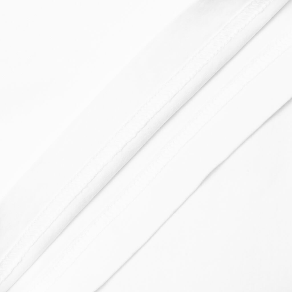The Wrinkled Logo T-Shirt - Lily White