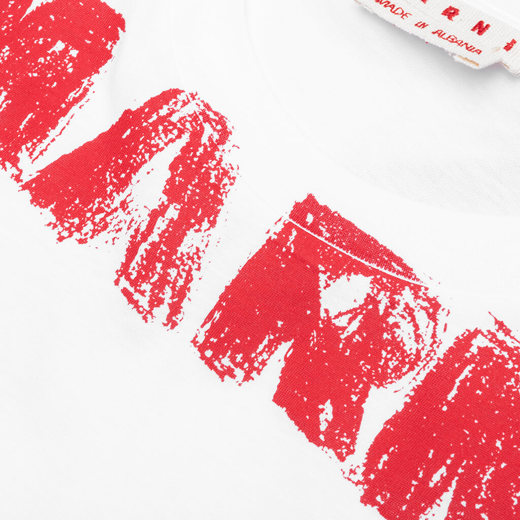 Monolith Cotton T-Shirt - Lily White