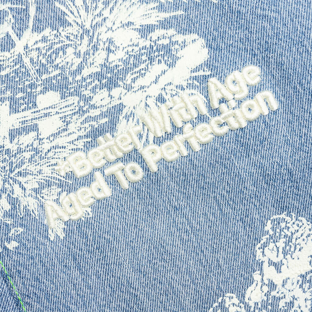 Teresa Double-Wide Denim Short - Indigo