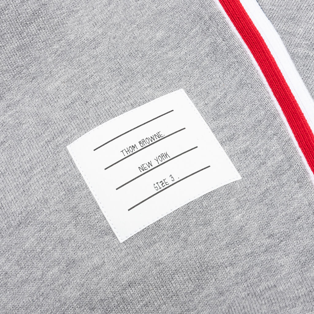 Classic Loopback RWB Side Stripe Sweatpants - Light Grey
