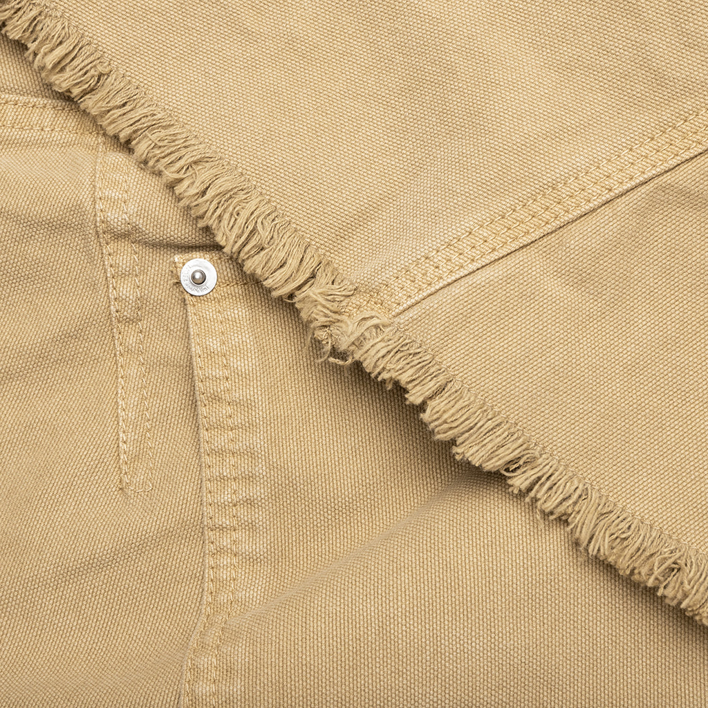 Twisted Workwear Shorts - Beige