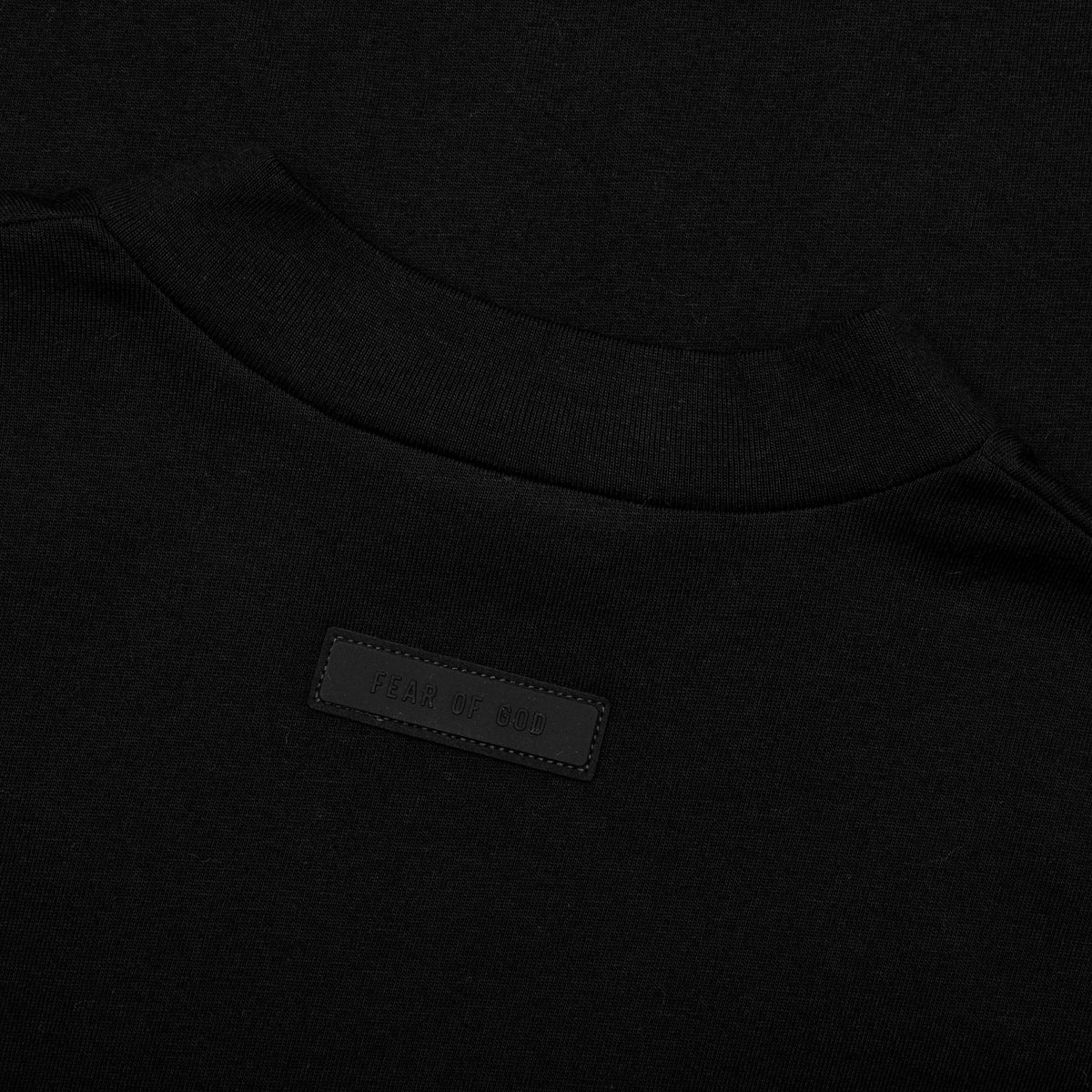 V-Neck T-Shirt - Jet Black