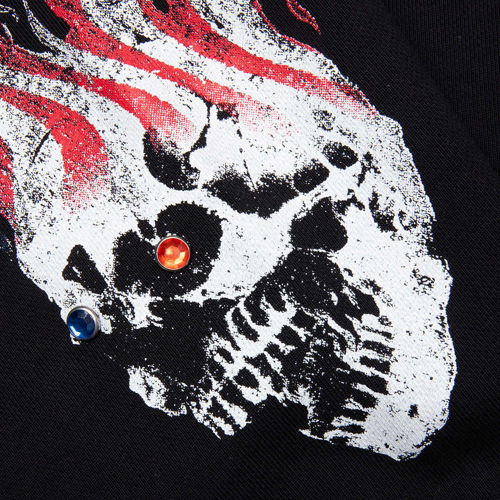 VLONE Flag Zip Up Hoodie - Black