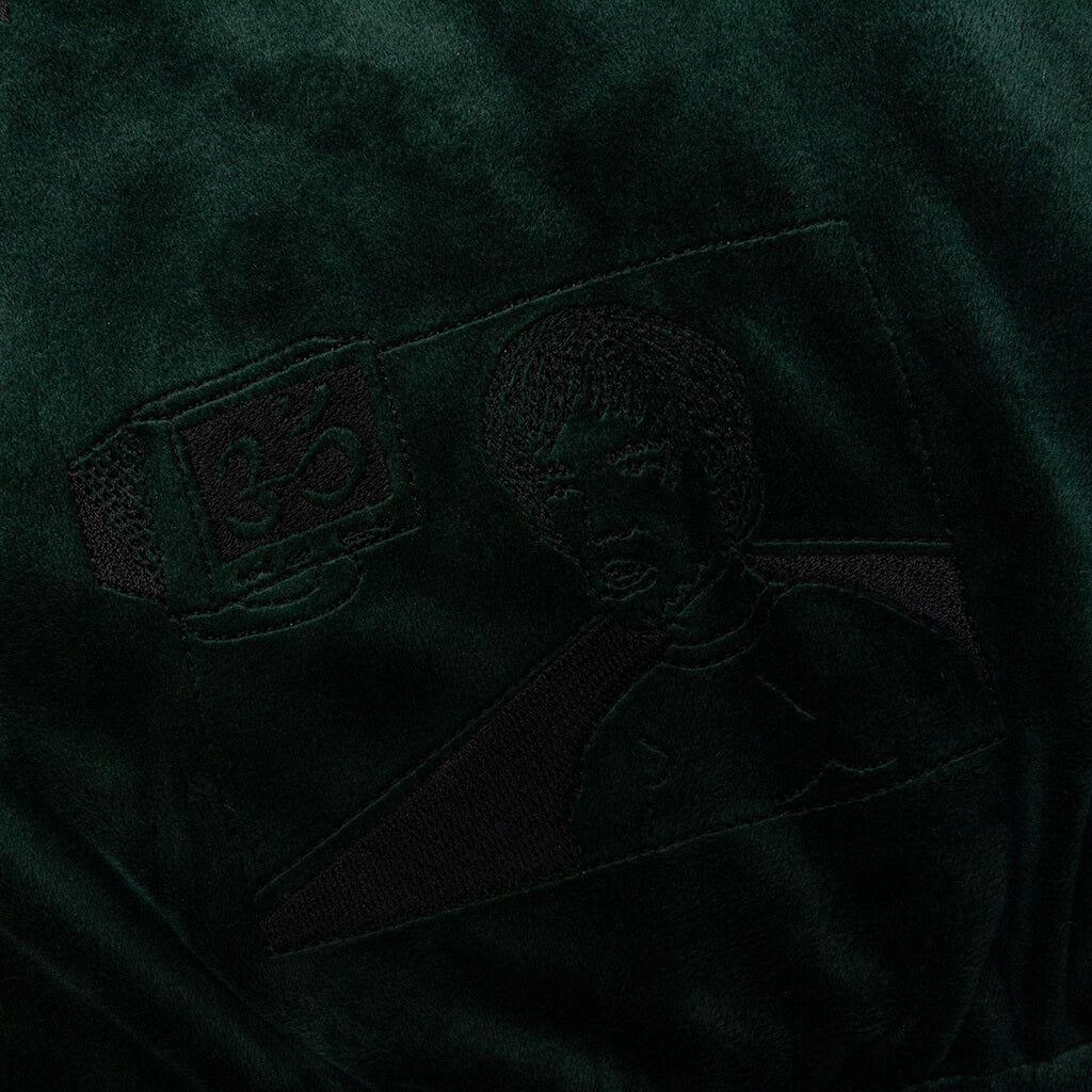 Velour Reversible Jacket - Green