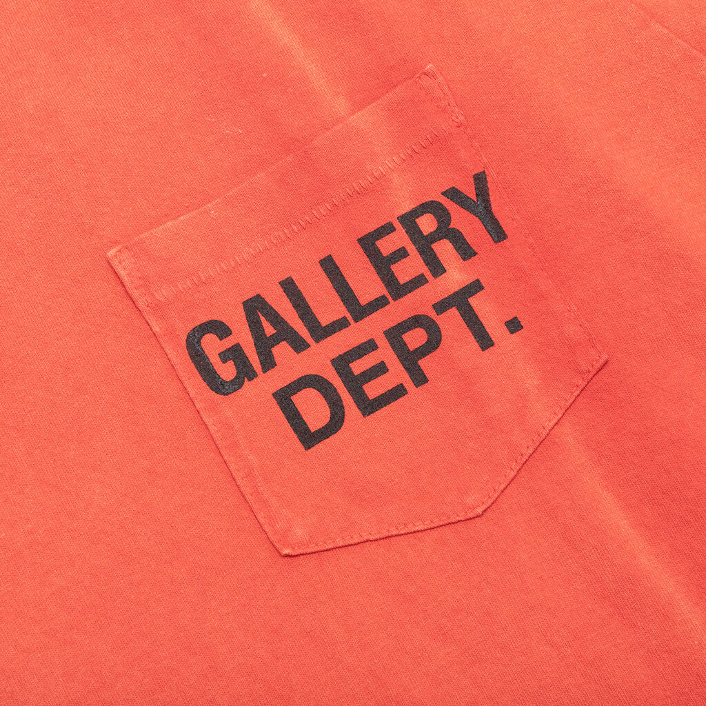 Vintage Logo Painted Tee - Red