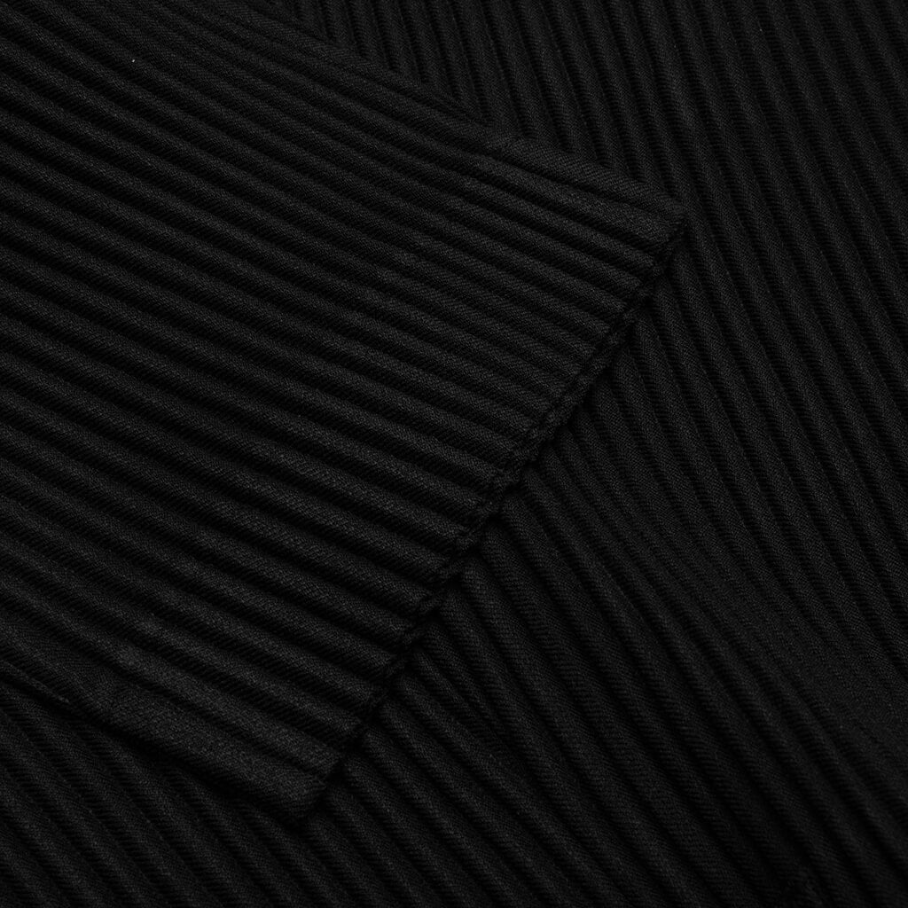 Wool Like Light Pants - Black