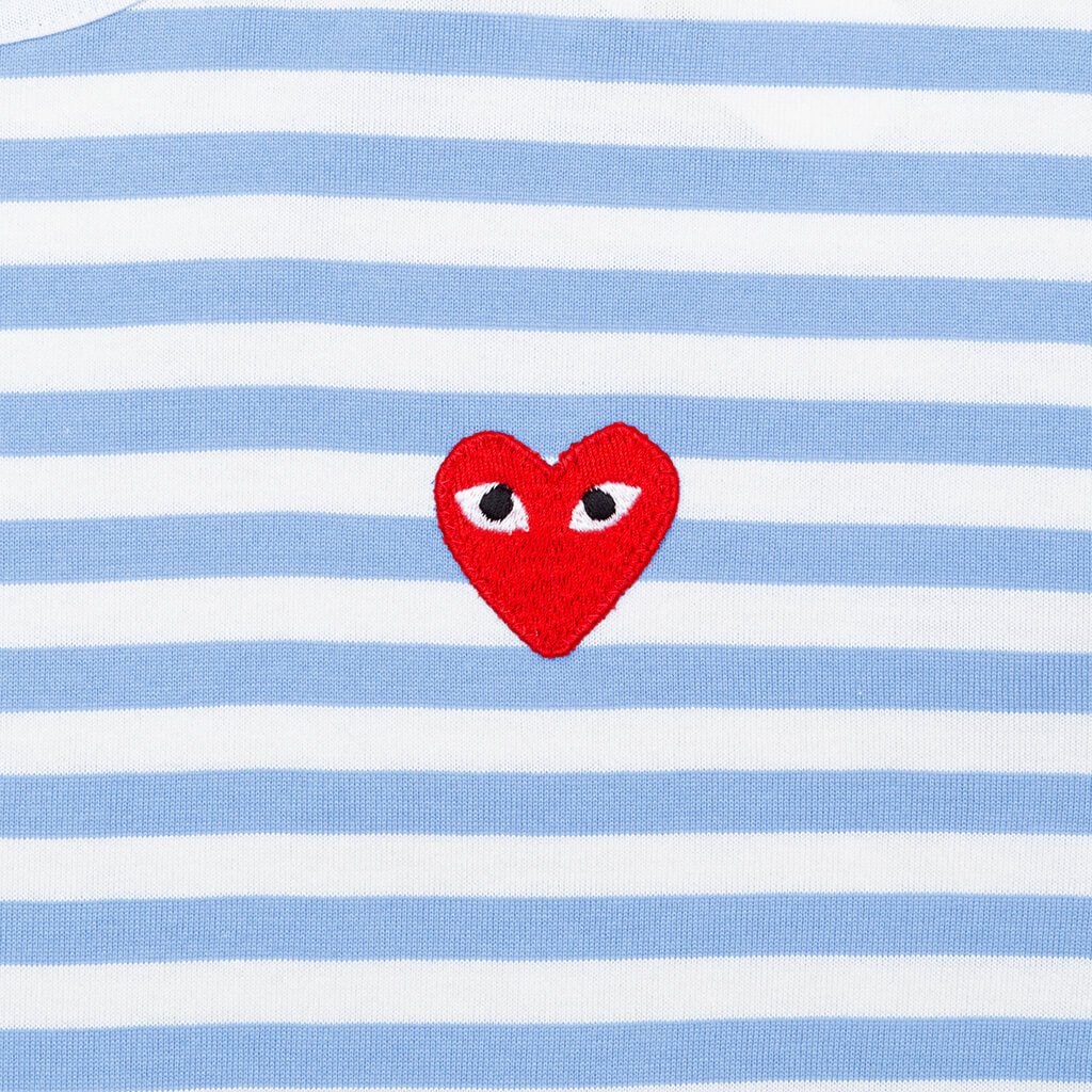 Pastelle Women's Striped L/S Shirt - Blue