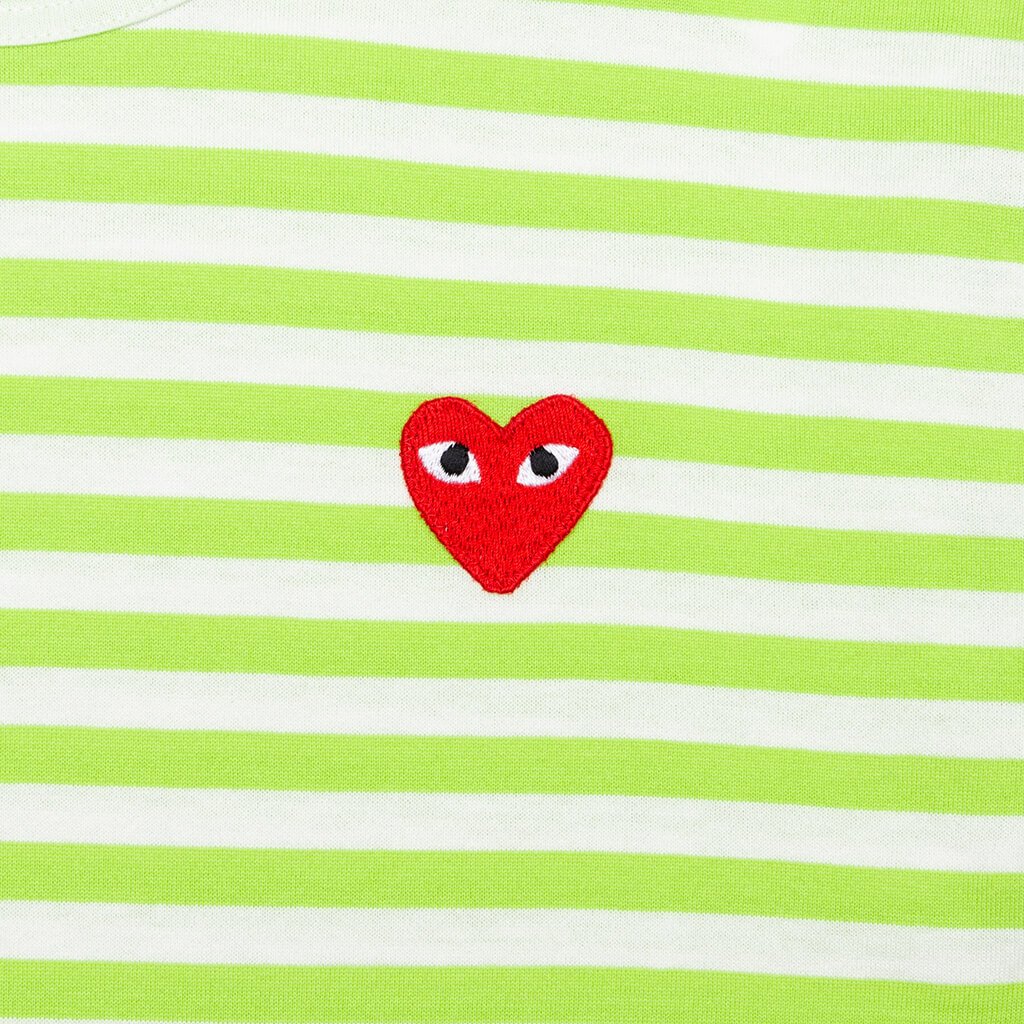 Pastelle Women's Striped L/S Shirt - Green