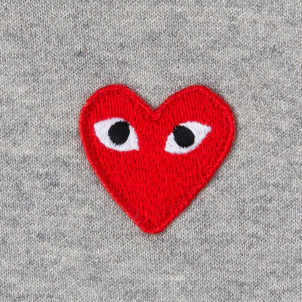 Women's Multi Heart Hoodie - Grey