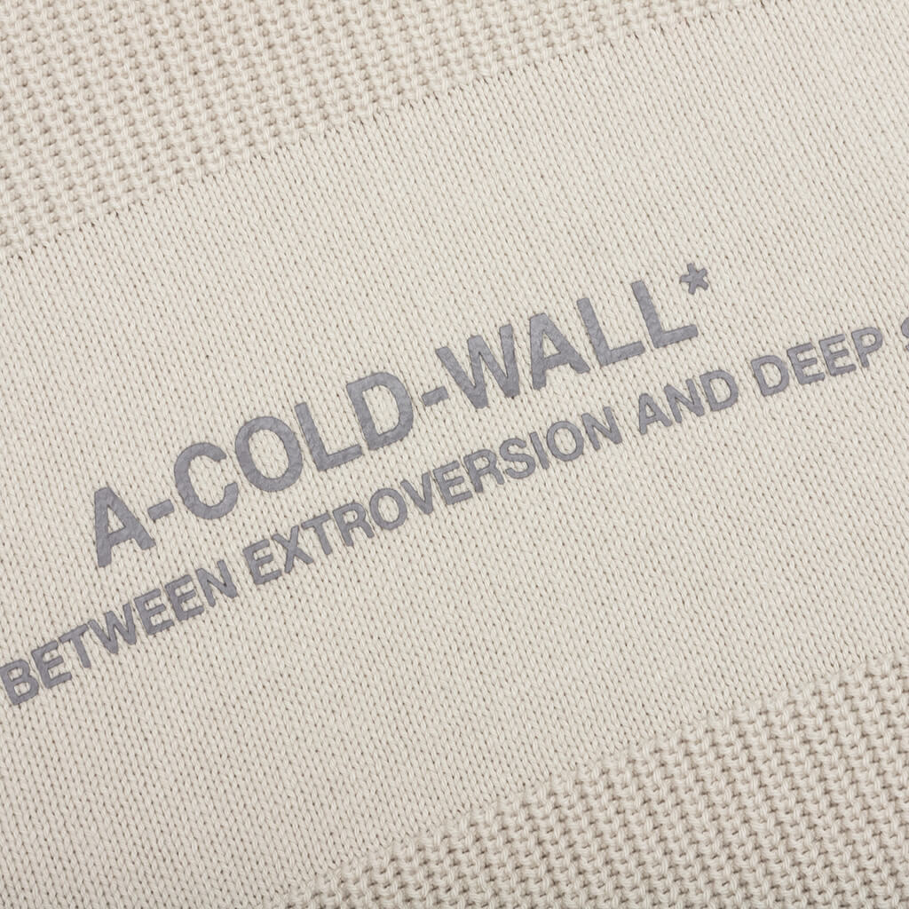 A-Cold Wall Dialogue Knit - Bone