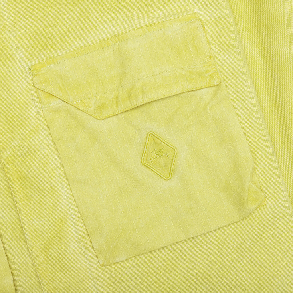 Dye Tech S/S Overshirt - Cadium