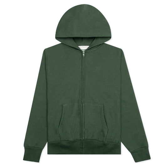 Zip-Up Hoodie - Malachite