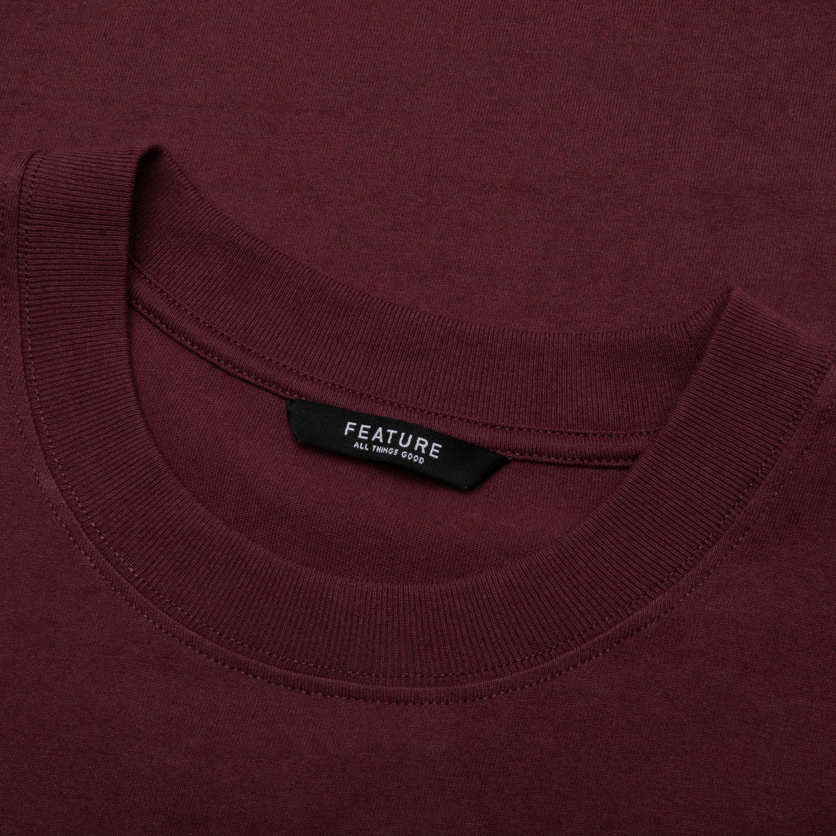 Academy Tee - Oxblood Red