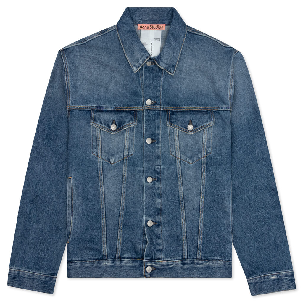 Relaxed Denim Jacket - Mid Blue