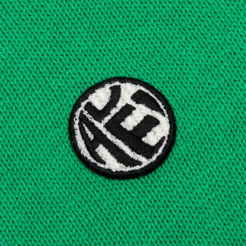 Twin Heart Logo Knit - Green