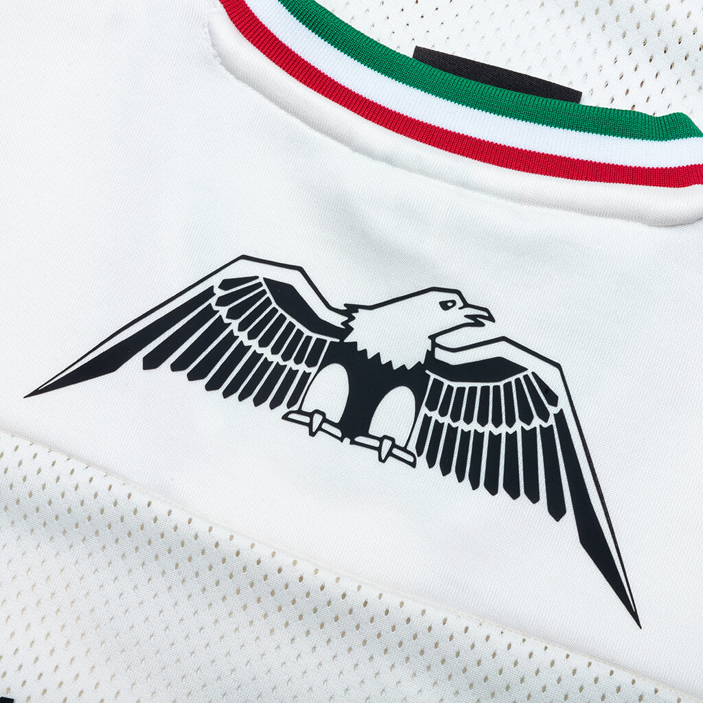 Adidas Originals x Willy Chavarria Basketball Jersey - Off White/Black