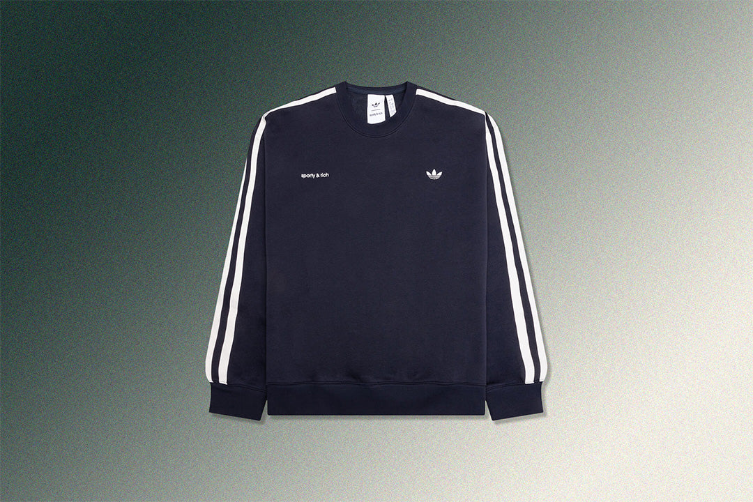 Adidas x Sporty & Rich Sweatshirt - Night Navy