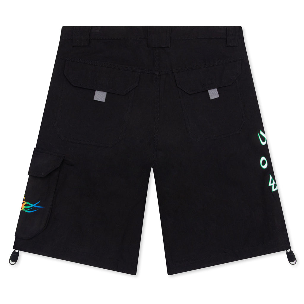 Adventure Cargo Shorts - Black
