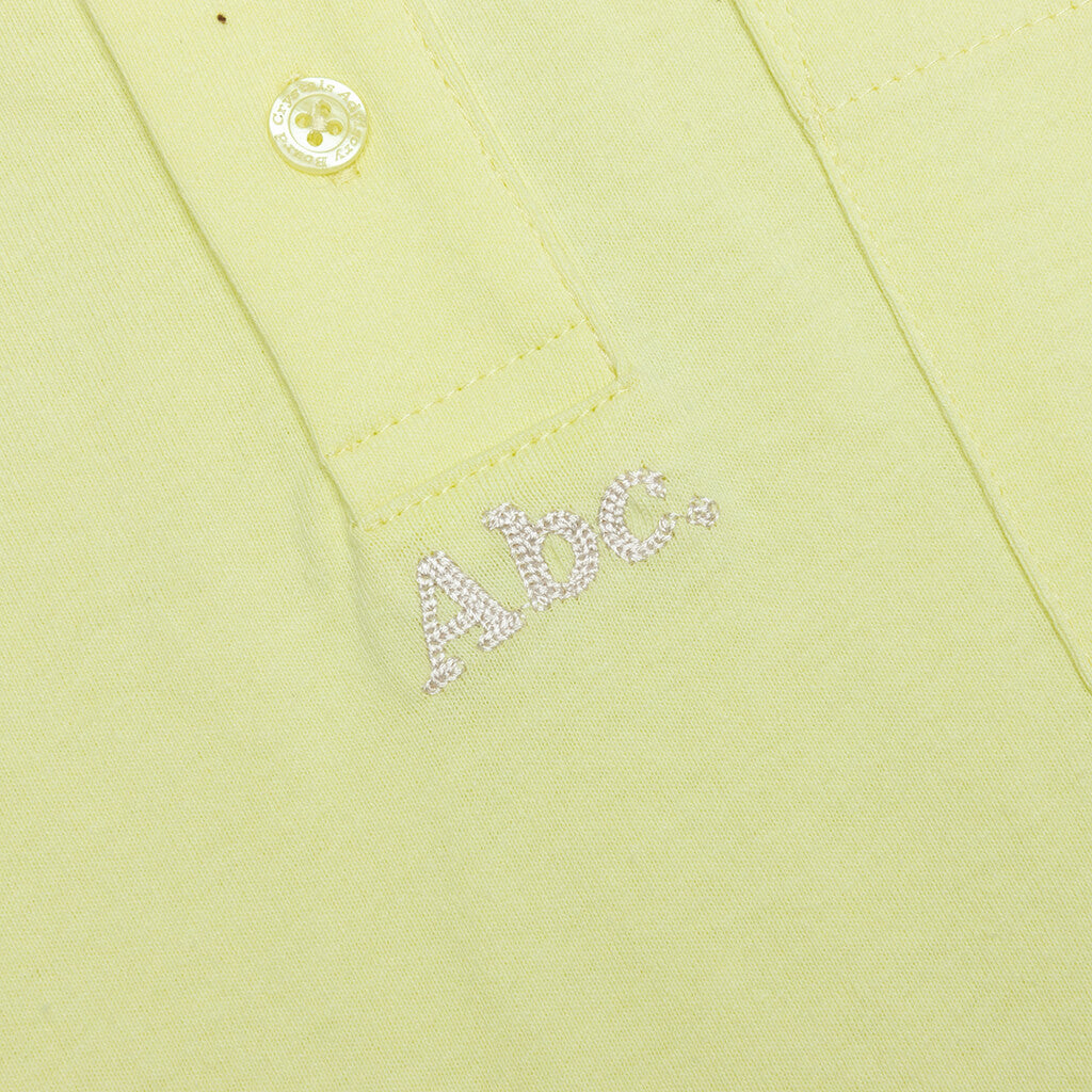 S/S Polo Shirt - Sulphur