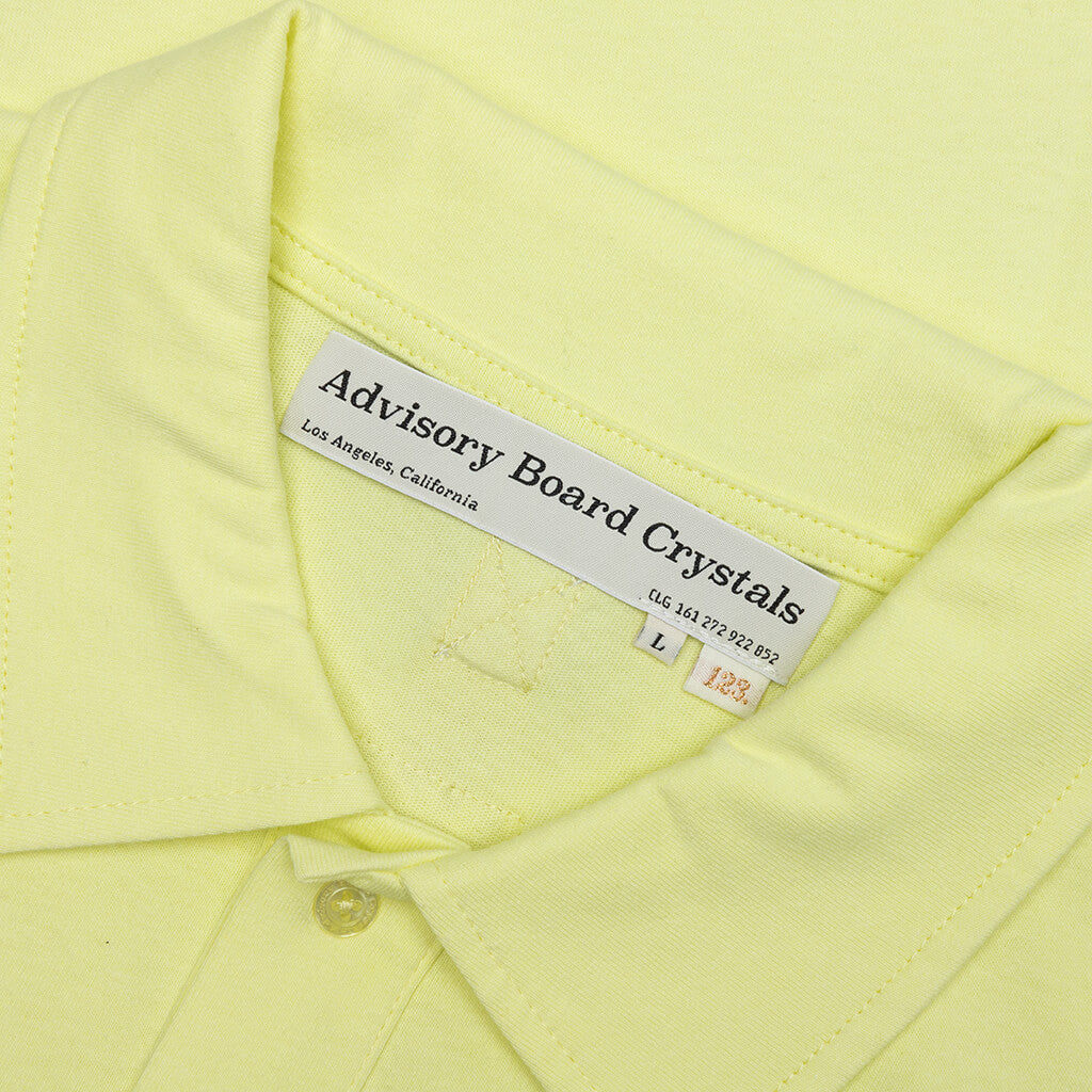 S/S Polo Shirt - Sulphur