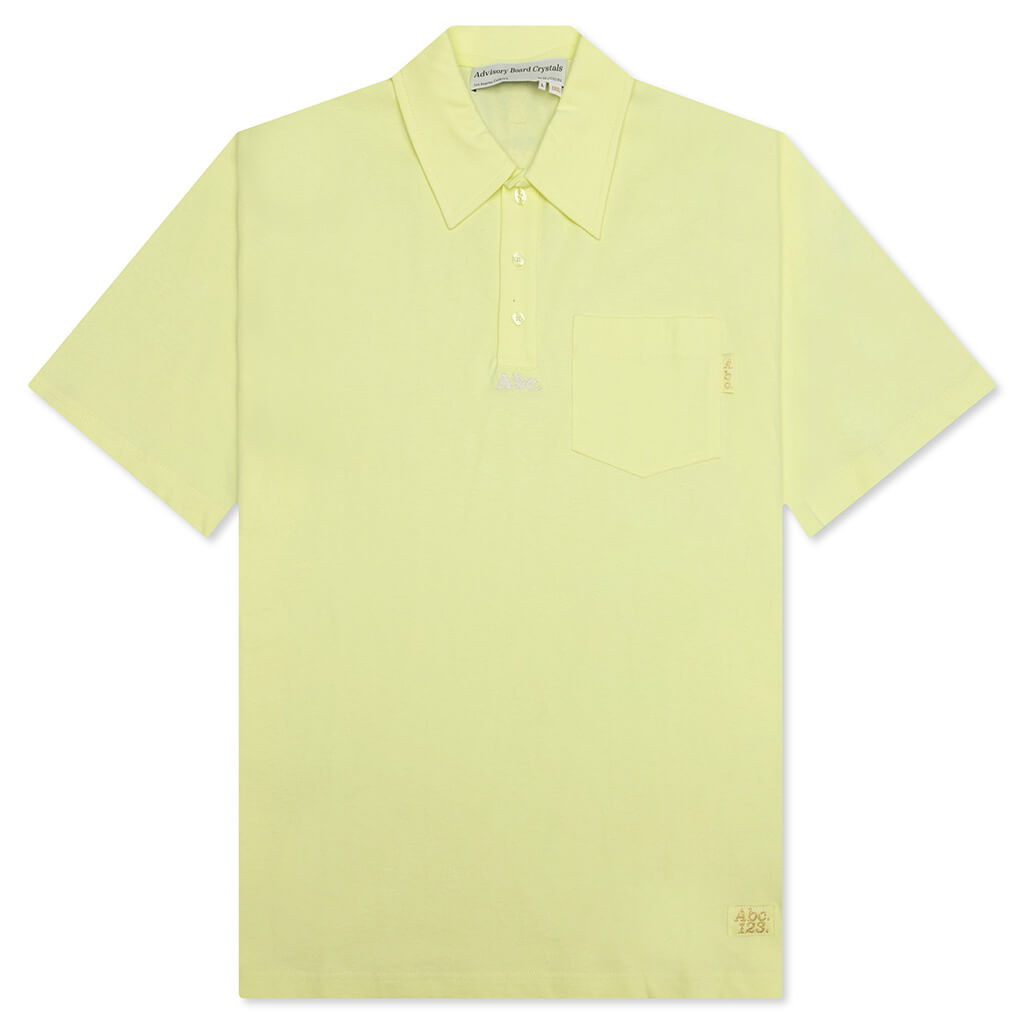 S/S Polo Shirt - Sulphur