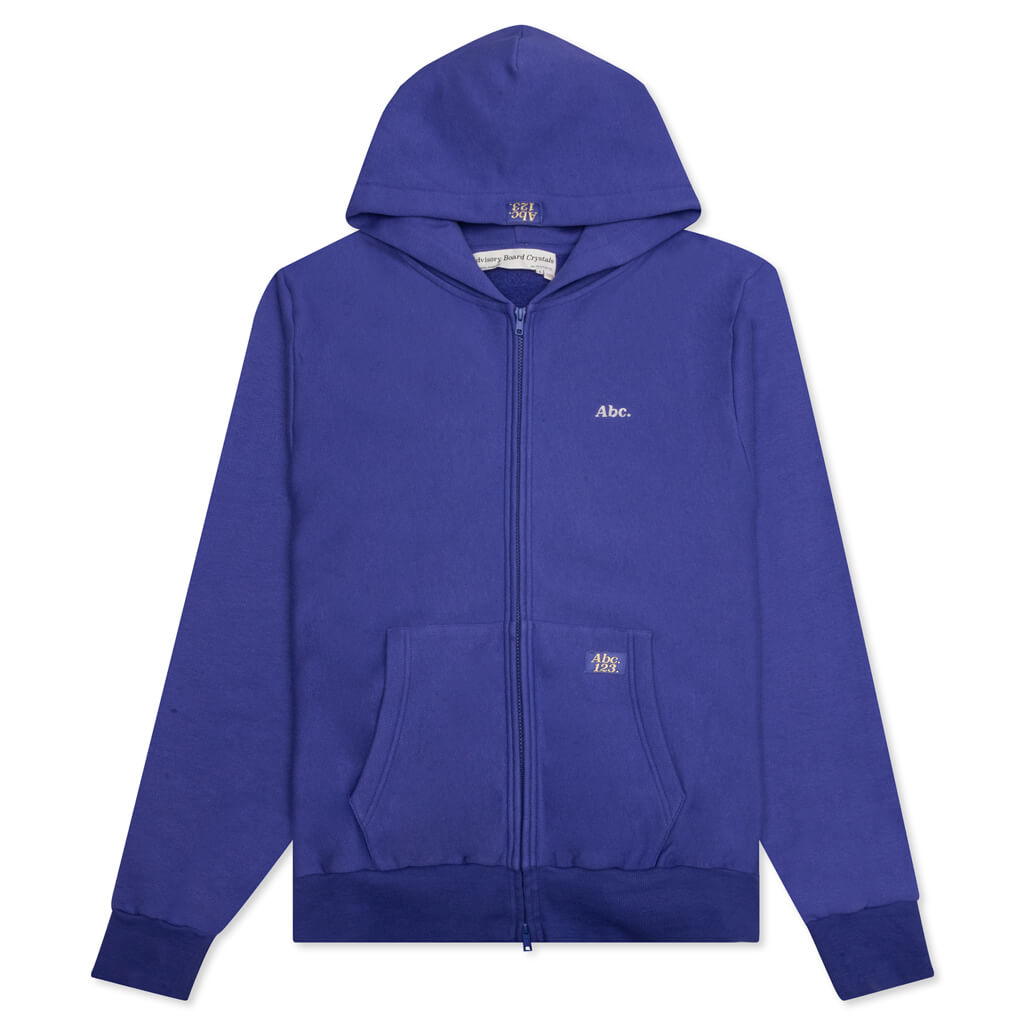 Zip-Up Hoodie - Sapphire