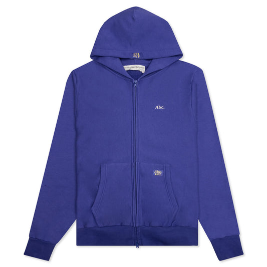Zip-Up Hoodie - Sapphire