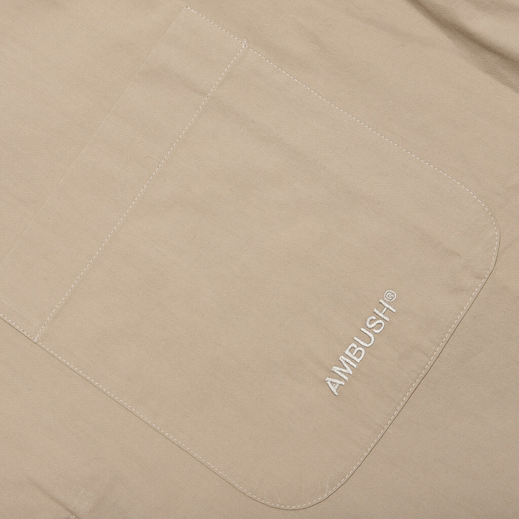 Short Sleeve Shirt - Sesame/Sesame