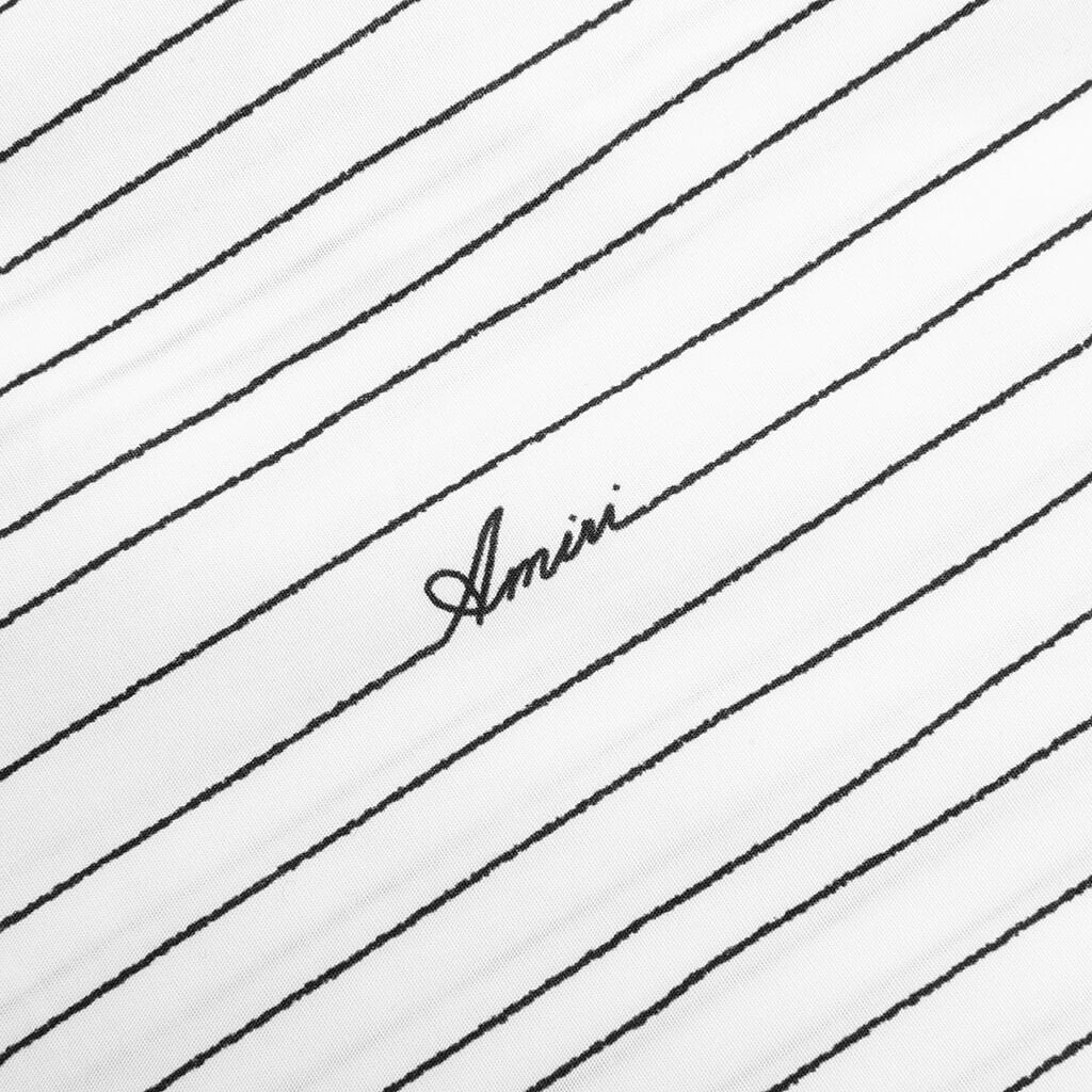 Amiri Script Poplin Shirt - White
