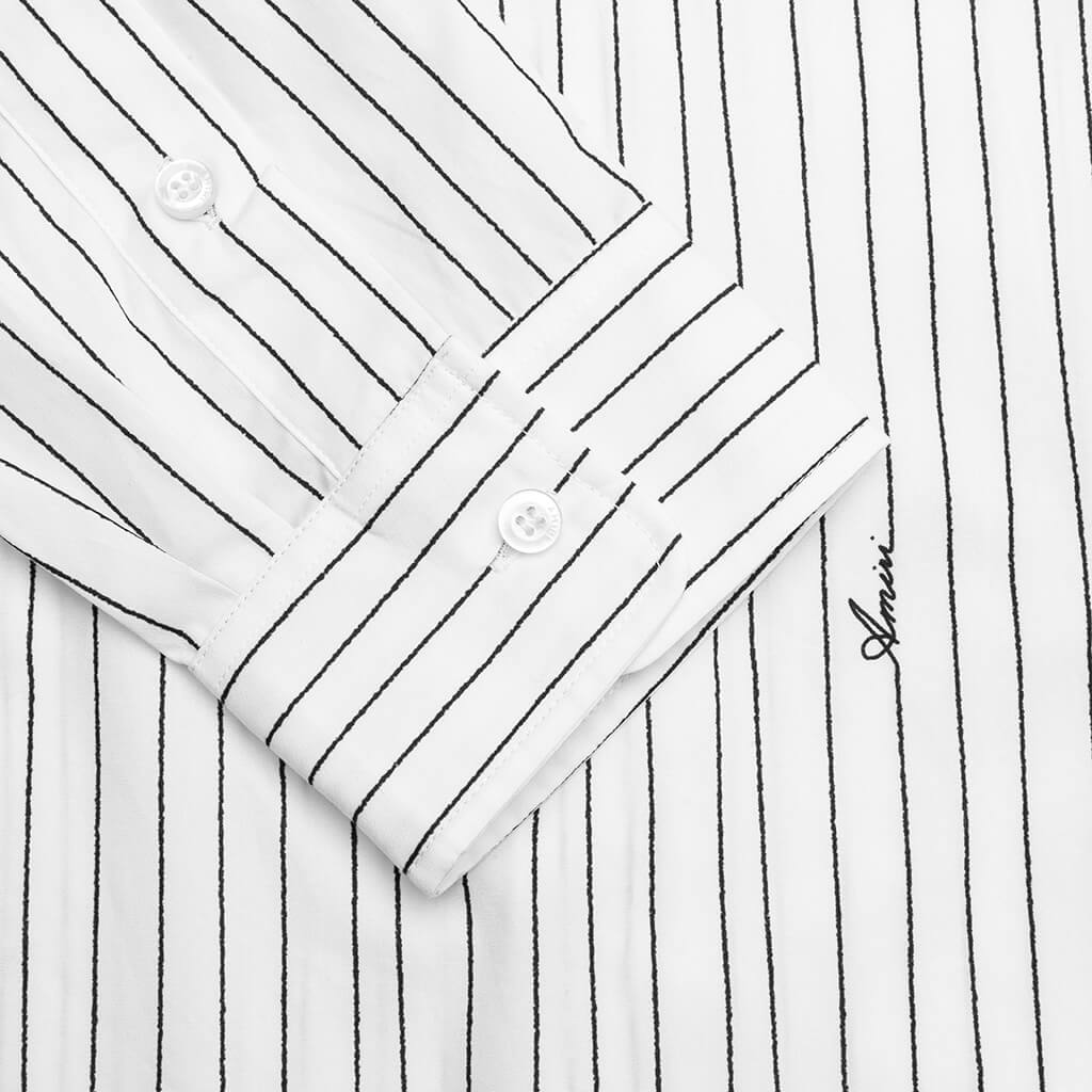 Amiri Script Poplin Shirt - White