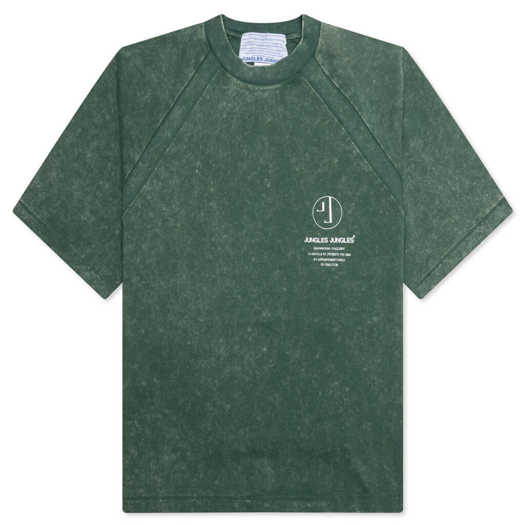Appointment Only Mineral Wash Tee - Washed Green