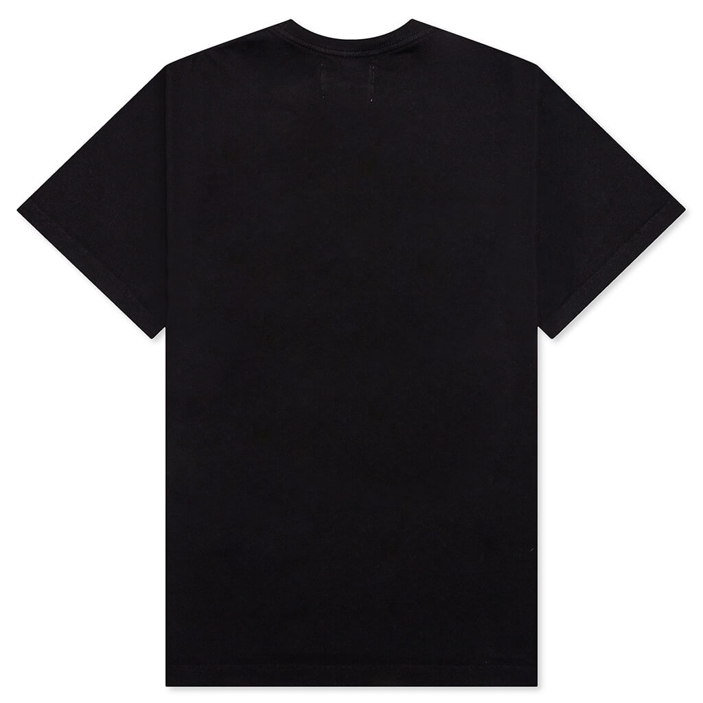 Awake Chrome Logo Tee - Black