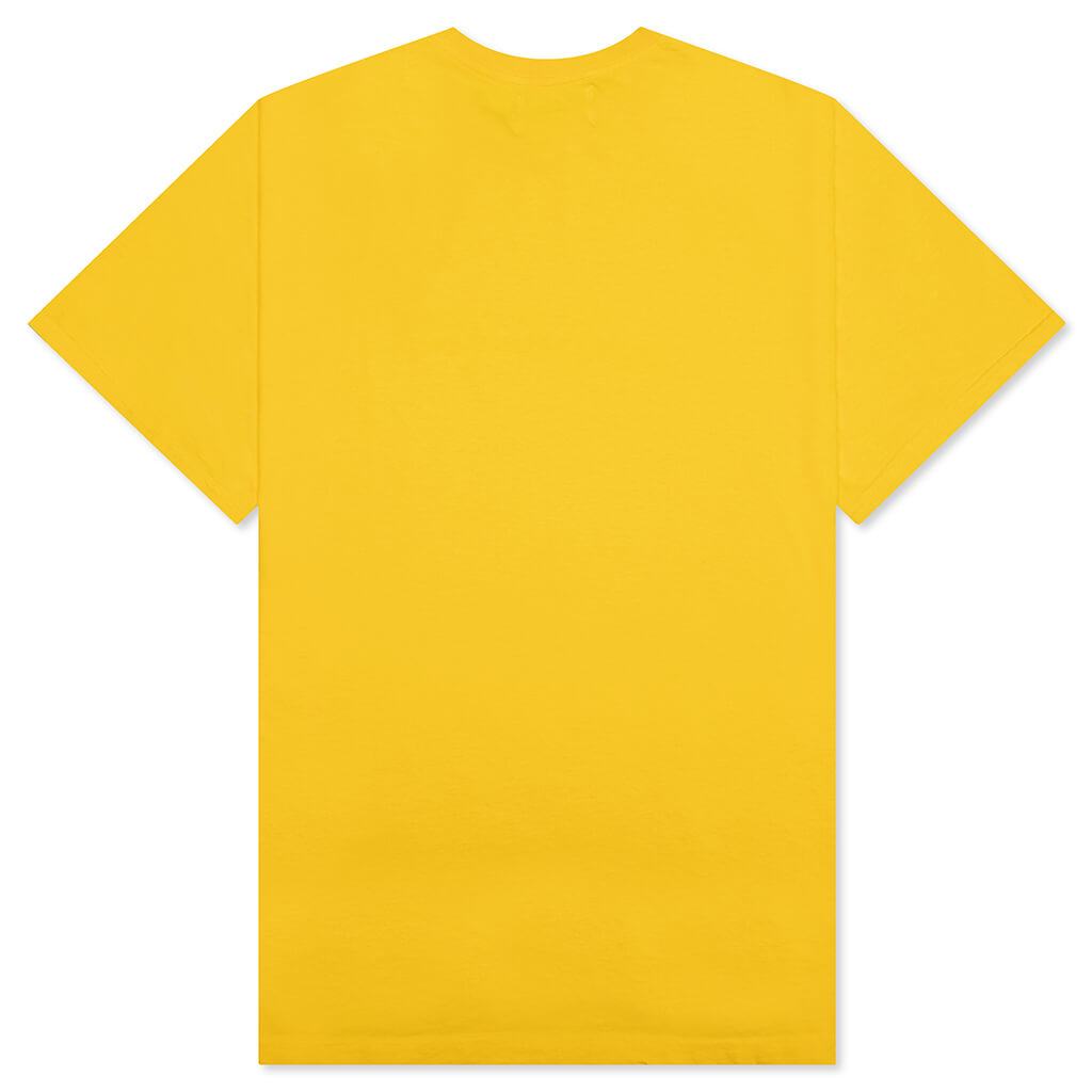 Awake Chrome Logo Tee - Yellow