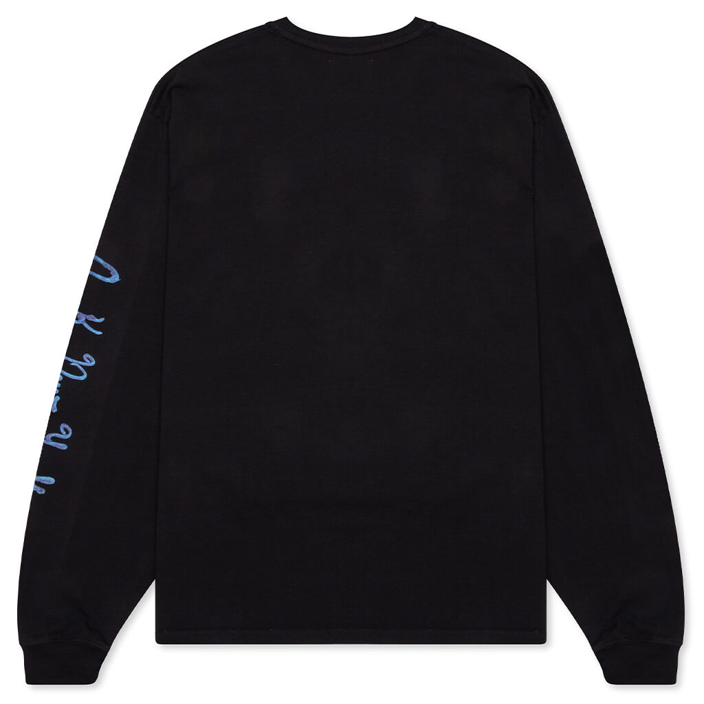 Awake Pastel L/S Tee - Black