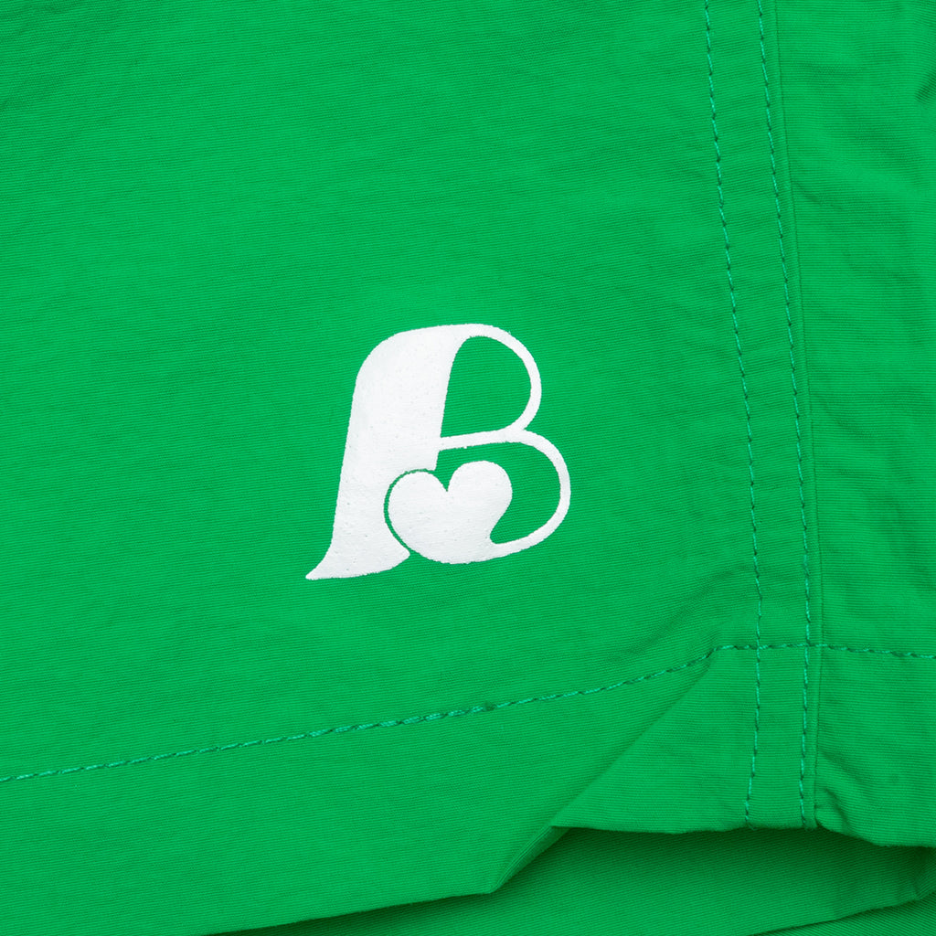 B Logo Water Short - Green