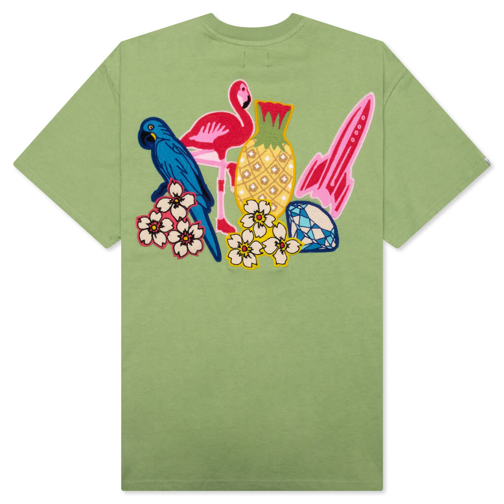 BB Arch S/S Knit - Green Tea