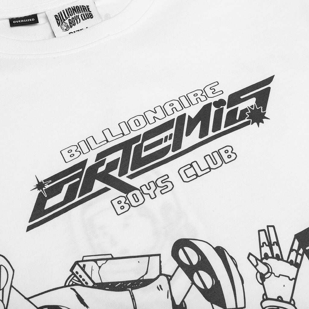 BB Peace S/S Tee (Oversized Fit) - White